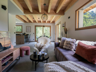 Chalet pour 8 avec grand jardin proche de Saint-Gervais
