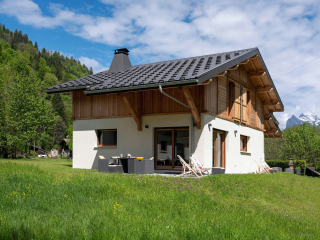 Chalet pour 8 avec grand jardin proche de Saint-Gervais