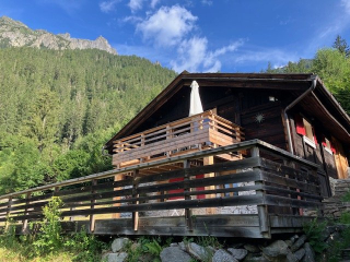 chalet de charme dans Chamonix avec vue panoramique sur le Mont Blanc
